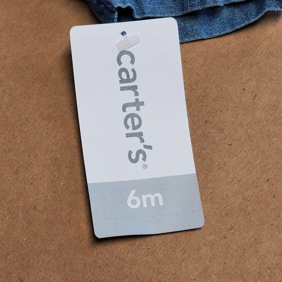 Carter's 2-Pc. Shirt & Shorts Set 6M Blue - Picture 2 of 15